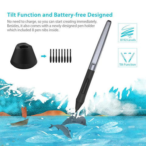 Digital Tablet Graphics   Drawing Battery-free Pen with Painting tools-CO00077--Veeddydropshipping