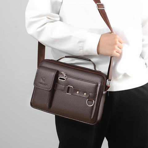 Comfortable Handle Multi Pockets Business Bag for-BS00437-Veeddydropshipping