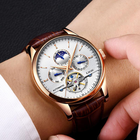 Watches Automatic Mechanical Watch Tourbillon Sport Clock -JW00605-Veeddydropshipping