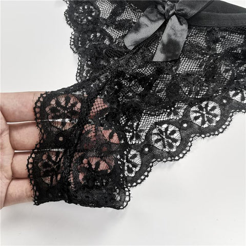 Lace Sexy Women Low Waist Panties Underwear-WF00746-Veeddydropshipping