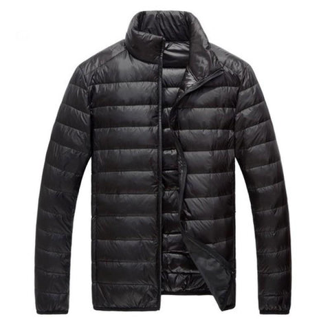 Packable Down Jacket Men Water and Wind-Resistant-Veeddydropshipping
