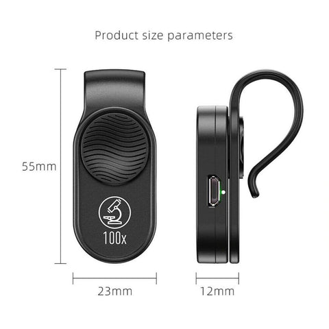 Optical Glass Microscope Lens Phone Supplies PC Long-lasting-PA01278-Veeddydropshipping