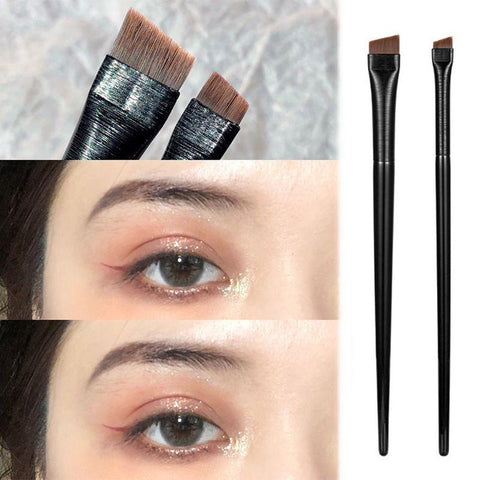 Blade Makeup Brushes Angled Thin Eyebrow Brush-BH00734-Veeddydropshipping