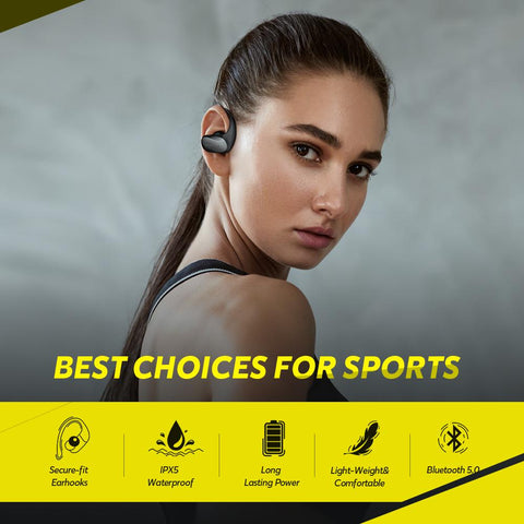 Ture Wireless Earbuds Stereo Earphones Bluetooth-Veeddydropshipping