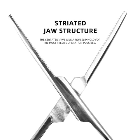 6.3inch Stainless Steal Fishing Forceps Hemostatic Forceps Fishing Hook Remover Fishing -OS00498-Veeddydropshipping
