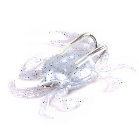 3pcs 19g 3D Simulation Crab Bait With Hook Artificial Soft Silicone Lure-OS00530-Veeddydropshipping