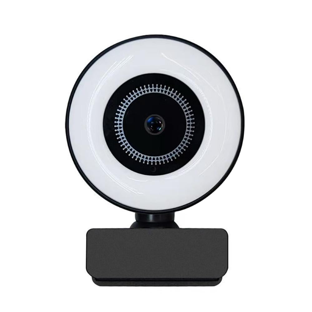 Webcam Auto Focus USB Camera  with Fill Light Round  -CO00076-Veeddydropshipping