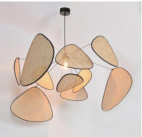 Suspension Screen Cannage Pendant Light-TI00418-Veeddydropshipping