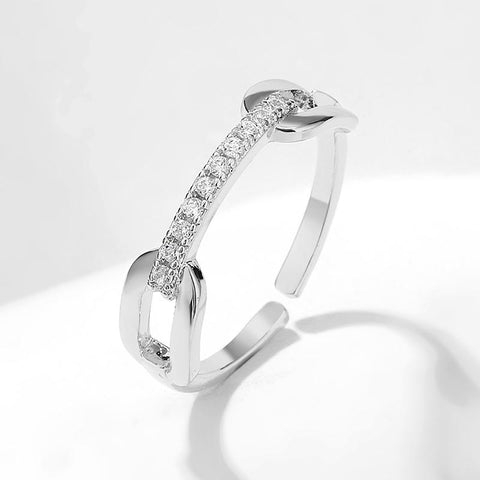 Gothic Simple Bridal Cubic Zirconia Finger Rings for Women -JW00028-Veeddydropshipping