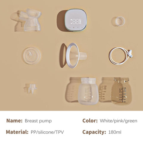 Rechargeable Nursing Breast Pumps with LED Display Double Electric Breast-TB00649-Veeddydropshipping