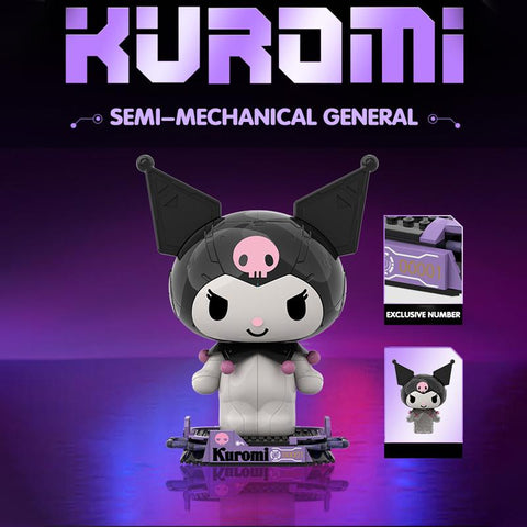 2023 New Sanrio Kuromi Building Blocks Assembled Toy Building Blocks-TB01491-Veeddydropshipping
