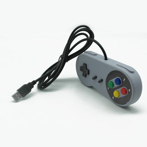2PCS USB Gamepad Gaming Joystick SNES Game Controller Retro Gamepads -CE01512-Veeddydropshipping