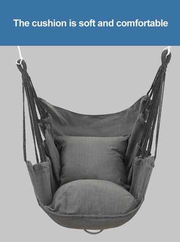 Hammock Chair Outdoor Portable Folding Hanging Rope Swing-HA01645-Veeddydropshipping