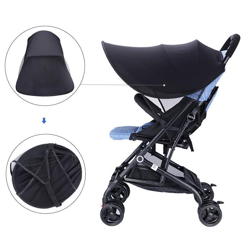 Universal Stroller Canopy Extender Sun Shade Removable Awning for Baby Carrier-TB00405-Veeddydropshipping