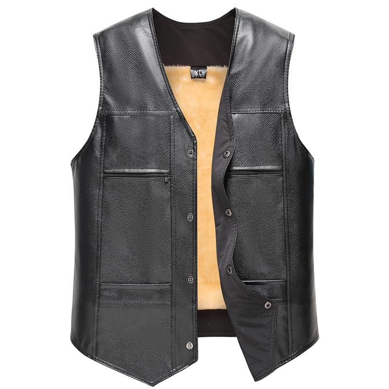 Elderly Plush Thickened Warm Vest Korean Autumn And-MF01395-Veeddydropshipping