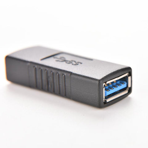 JETTING USB 3.0 Type A Female to A Female Connector Adapter AF to AF Coupler F/F Gender Changer Extender Converter for Laptop