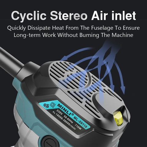 Electric Trimmer Router Wood Milling Cutter-TI00215-Veeddydropshipping