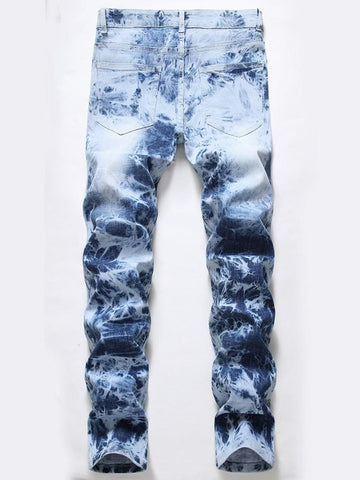 Straight Fit Long Classic Pants Design Casual Stretch-MF00560-Veeddydropshipping