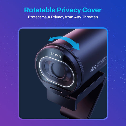 Webcam Auto focus Web  With Mics&Privacy Cover-CO00069-Veeddydropshipping