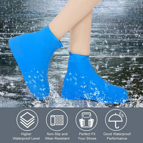 Rain Boots Waterproof Shoe Cover Silicone-HA01115-Veeddydropshipping