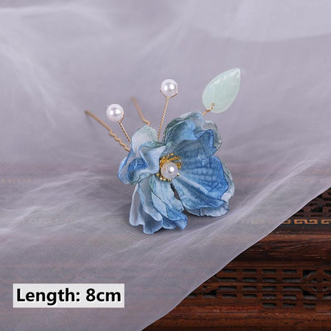 Hairpins Wedding Hair Accessories Rose Flower Hair Jewelry -JW00493-Veeddydropshipping