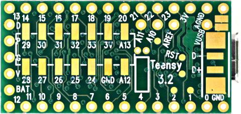 Teensy 4.0 TEENSY4.0 Teensy3.2  Teensy 3.5 3.6 2.0 Audio Adaptor-CE00641-Veeddydropshipping