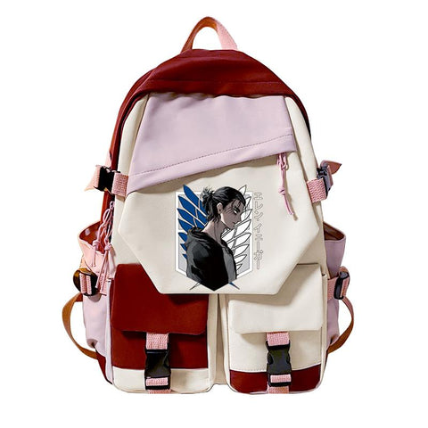 Manga Cartoon Schoolbag Mochila Kawaii Funny Girls Boys Bag Large-BS00273-Veeddydropshipping