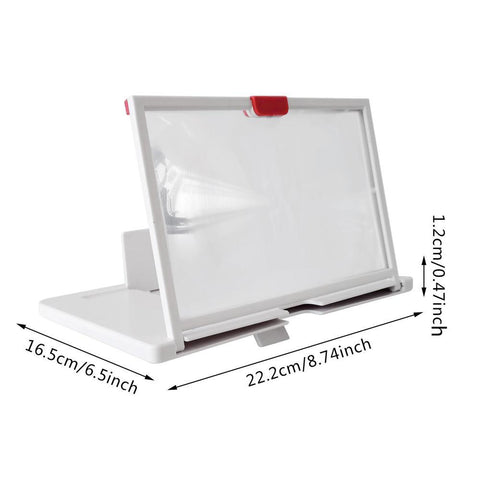 12 Inch 3D Eye Protect Mobile Phone Screen Magnifier Video Amplifier Enlarger Movie Projector-PA00728-Veeddydropshipping