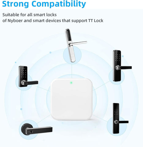 Gateway Hub Smart Door Lock Unlock Bluetooth-CO00595-Veeddydropshipping