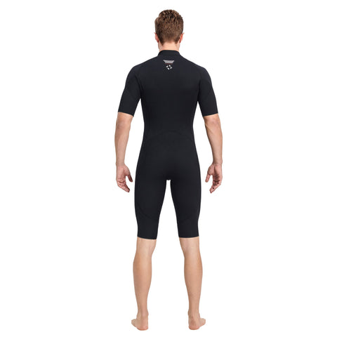 Men 3mm Shorty Wetsuit Full Body Surf Diving Suit Male Thick Thermal Neoprene -OS00053-Veeddydropshipping