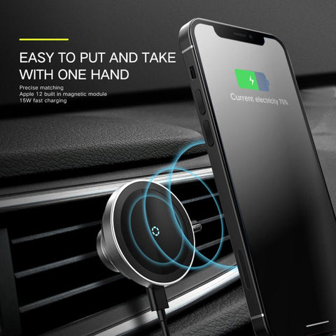 Magnetic Wireless Car Charger Mount Compatible-PA01182-Veeddydropshipping