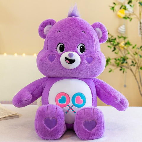 Kawaii Bear Plush Toy Doll Rainbow Anime Children&#39;s Toys-TB01584-Veeddydropshipping