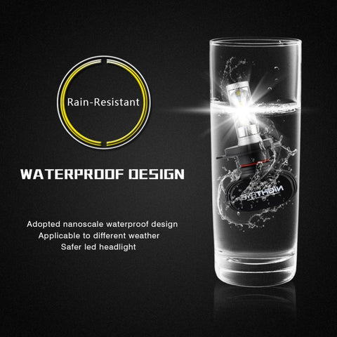 Nighteye Led H4 H7 H8 H9 H11 8000LM 50W 6500K Car LED Headlights-AM00032-Veeddydropshipping
