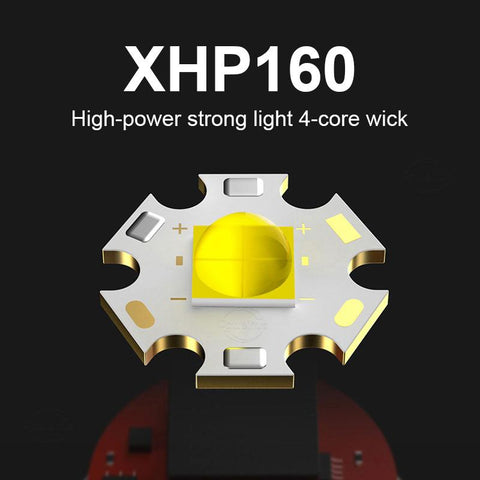 10000Lumens Professional Diving Flashlight Rechargeable XHP160 Diving Torch-TI00956-Veeddydropshipping