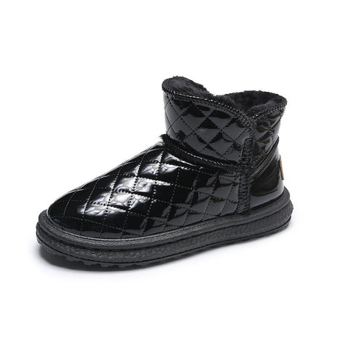 Thickened Snow Boots Students Warm Short Tube Cotton-BS01037-Veeddydropshipping