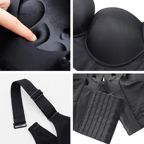 Push Up Bras Women Deep Cup Bra-WF00823-Veeddydropshipping