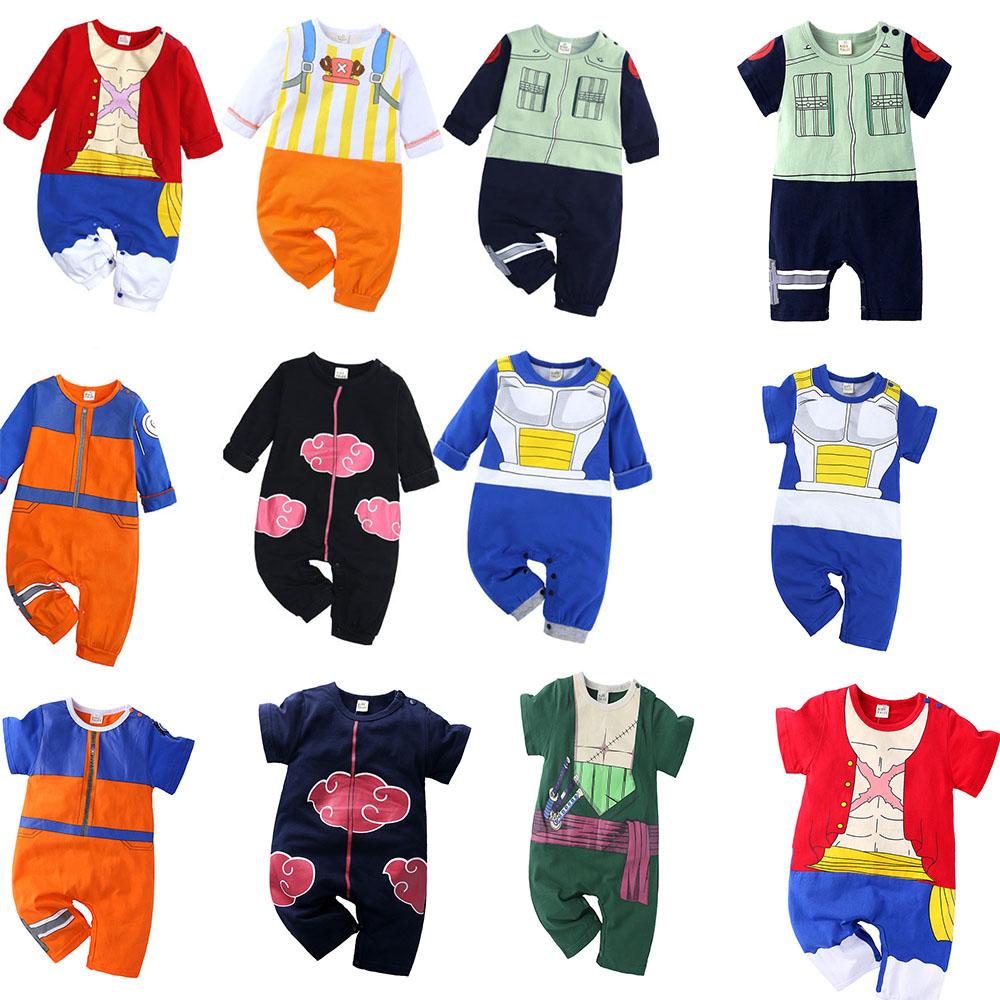 Anime Newborn Baby Boys Clothes Cotton Rompers Short/Long-TB00300-Veeddydropshipping