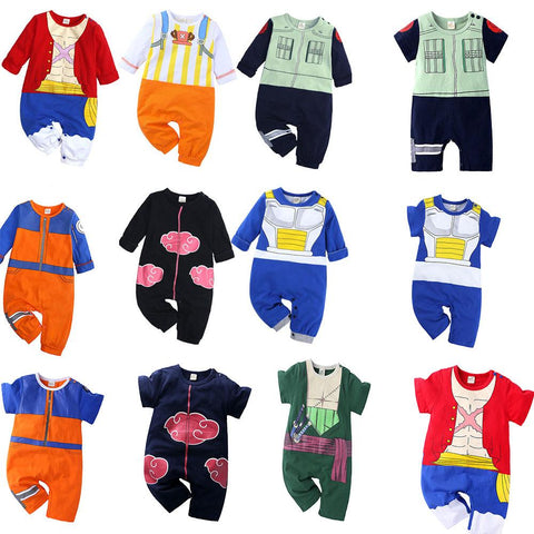 Anime Newborn Baby Boys Clothes Cotton Rompers Short/Long-TB00300-Veeddydropshipping