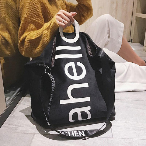 Letter Crossbody Shoulder Bags For Women Large Capacity Handbag-BS00153-Veeddydropshipping