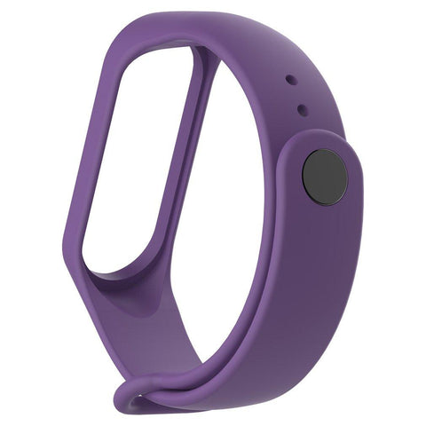 For Xiaomi Mi Band 5 4 3 Silicone 20mm Replacement Wristband Bracelet-CE00762-Veeddydropshipping
