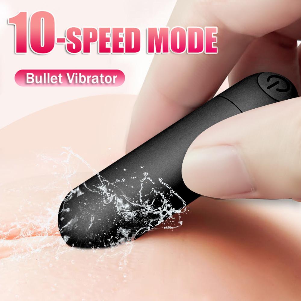 Powerful Mini Bullet Vibrator for Clitoris Stimulator Remote Control Dildo Vibrator -BH01207-Veeddydropshipping