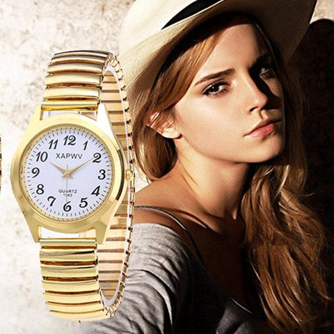 Fashion Quartz Wrist Watch Steel Strap Couple Watch Gift-JW00947-Veeddydropshipping