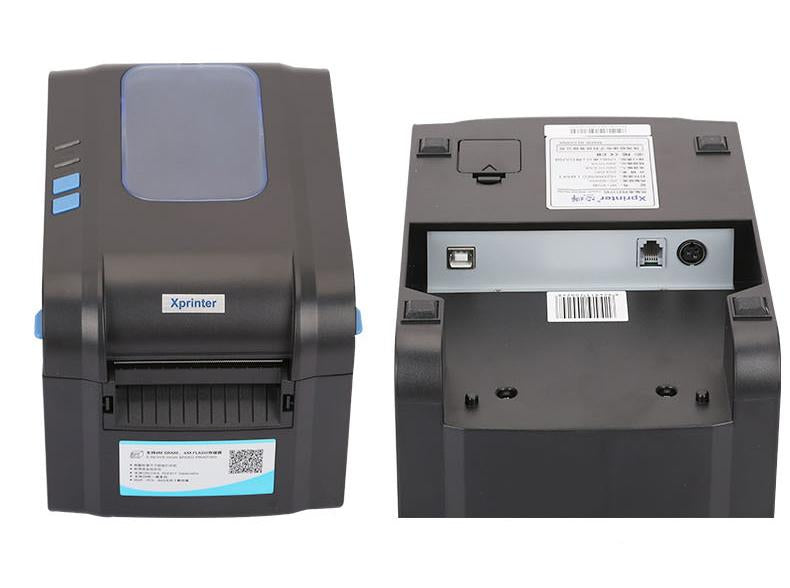 80mm thermal label printer receipt strip QR code sticker machine USB Bluetooth printing-Veeddydropshipping