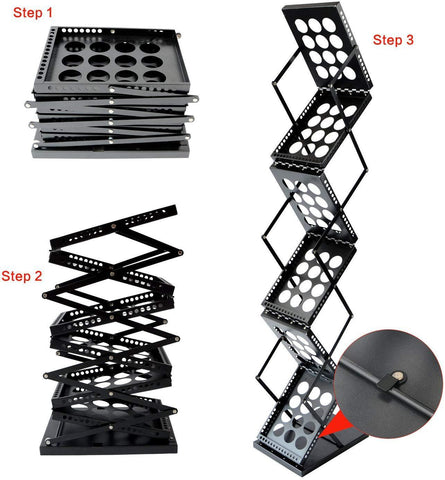 Folding Information Shelf Catalogue Shelf-HA01612-Veeddydropshipping