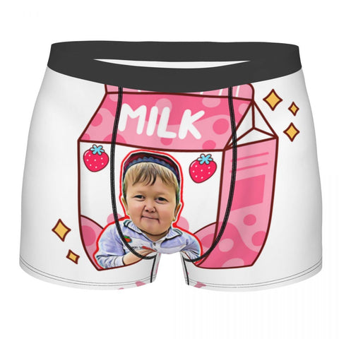 Smile Underwear Men Breathbale Boxer Briefs Shorts Panties-MF01444-Veeddydropshipping
