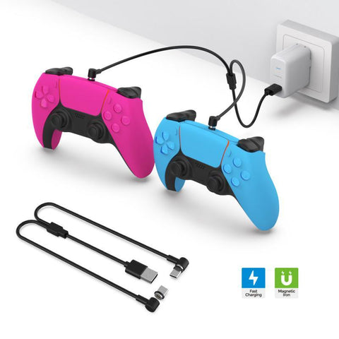 2 In 1 Type-C Data Cable 80cm Charging Usb Interface For Switch Ps5 Psvr2 Plug Power-CE00180-Veeddydropshipping