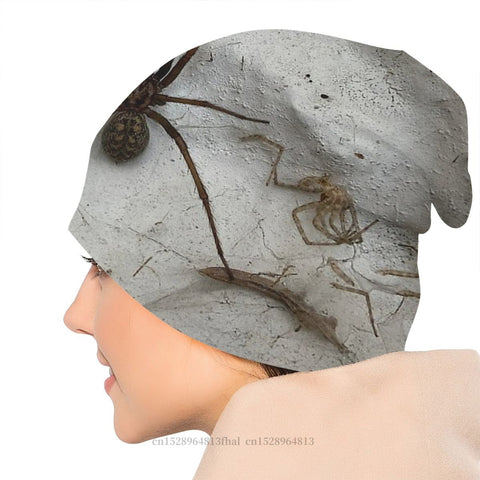Outdoor Hats Spider On The Wall Knitting Hat Bonnet-MF00922-Veeddydropshipping