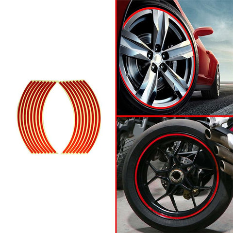 wheel rim stickers, steel rim stickers, modified wheel hub-AM00865-Veeddydropshipping