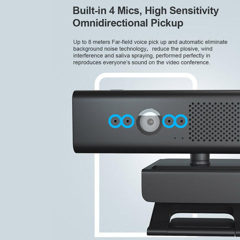 Computer Web Camera with Speaker Microphone Conference-CO00116-Veeddydropshipping
