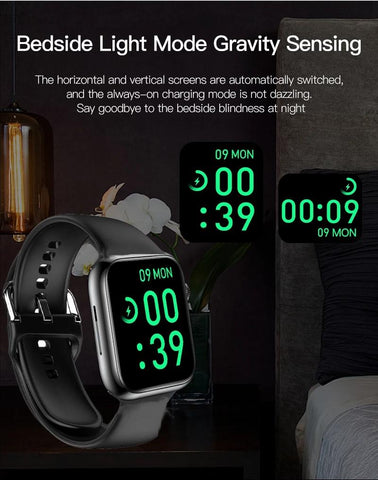Screen Bluetooth Call Heart Rate Blood Pressure MenWAtches Waterproof  -JW00828-Veeddydropshipping